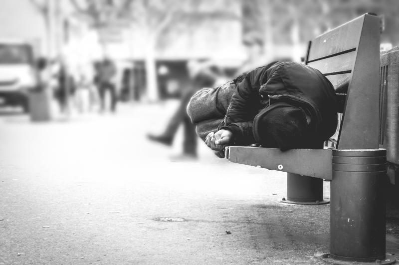 Homeless Bench image
